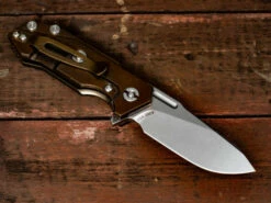 Halftrack-Slicer-Stonewash Bronze-Black G10 -SANFORD CUSTOM KNIVES Sales 2 9