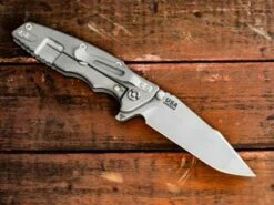 Eklipse-Harpoon Spanto-Working Finish-Blue G10 -SANFORD CUSTOM KNIVES Sales 2 96