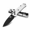 BENCHMADE MINI BUGOUT WHITE BLACK BLADE (533BK-1) 1 BENCHMADE MINI BUGOUT WHITE BLACK BLADE (533BK-1) -SANFORD CUSTOM KNIVES Sales 533 white 01 41506