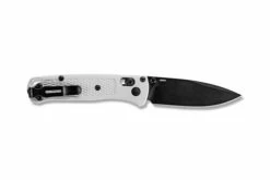 BENCHMADE MINI BUGOUT WHITE BLACK BLADE (533BK-1) -SANFORD CUSTOM KNIVES Sales 533 white 04 37163