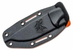Benchmade Hunt Steep Country Fixed Blade Knife 3.54″ S30V Drop Point, Orange Santoprene Handles, Boltaron Sheath – 15006 8 Benchmade Hunt Steep Country Fixed Blade Knife 3.54″ S30V Drop Point, Orange Santoprene Handles, Boltaron Sheath – 15006 -SANFORD CUSTOM KNIVES Sales BM15006 4