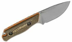 Benchmade Hunt Hidden Canyon Hunter Fixed Blade Knife 2.79″ S90V Drop Point, Richlite/Orange G10 Handles, Boltaron Sheath – 15017-1 -SANFORD CUSTOM KNIVES Sales BM150171 2