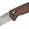 Benchmade Hunt North Fork Folding Knife 2.97″ S30V Blade, Stabilized Wood Handles – 15031-2 -SANFORD CUSTOM KNIVES Sales BM150312nn