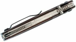 Benchmade Hunt Grizzly Creek Folding Knife 3.50″ S30V Blade With Gut Hook, Dymondwood Handles – 15060-2 -SANFORD CUSTOM KNIVES Sales BM150602 4