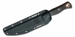 Benchmade Hunt Meatcrafter 2 Fixed Blade Knife 6.08″ CPM-S45VN Orange Cerakoted Trailing Point, Carbon Fiber Handles, Boltaron Sheath – 15500OR-2 -SANFORD CUSTOM KNIVES Sales BM15500OR2 3 1