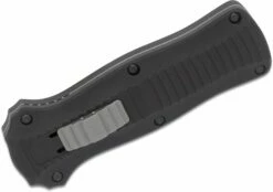 Benchmade 3350 Mini-Infidel Dagger AUTO OTF Knife 3.10″ D2 Satin Double Edge Blade, Black Aluminum Handles -SANFORD CUSTOM KNIVES Sales BM3350 22 1