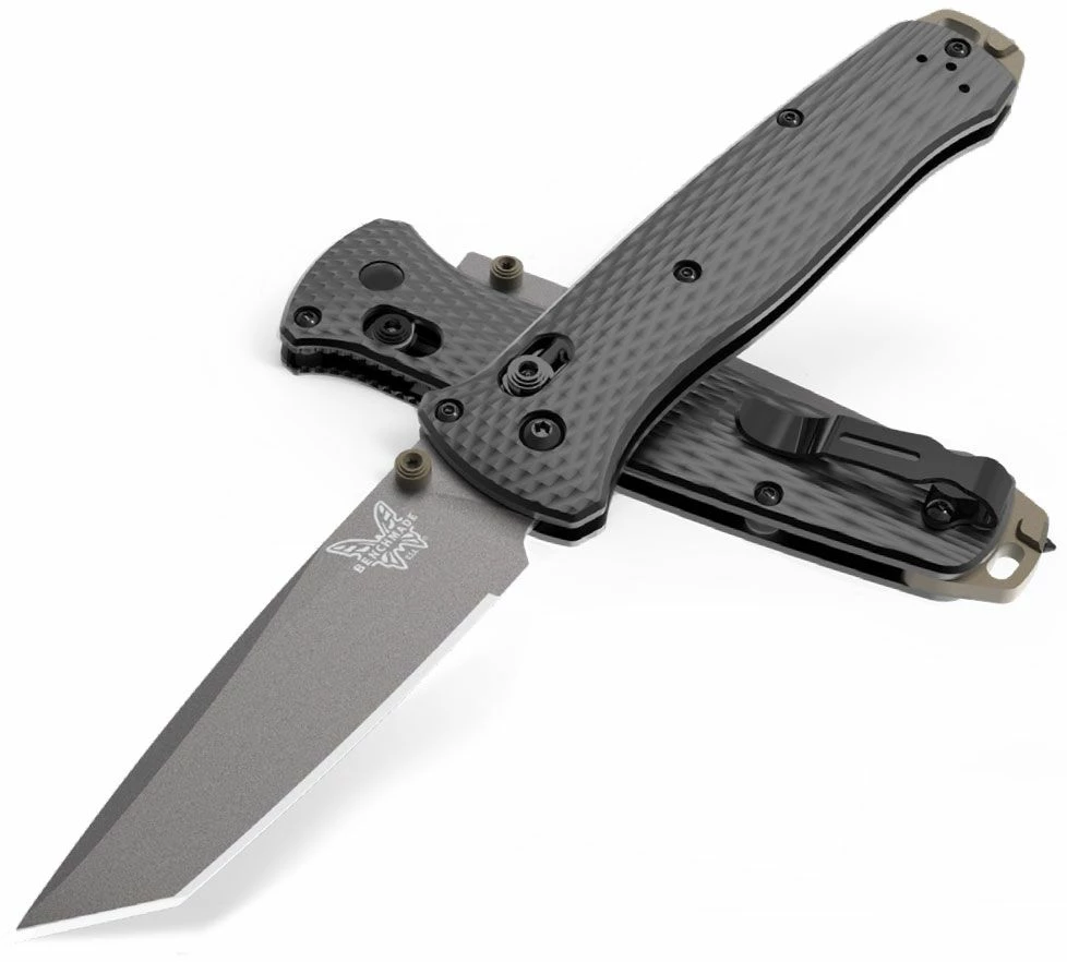 Benchmade 537GY-03 Bailout AXIS Folding Knife 3.38″ CPM-M4 Tungsten Gray Tanto Plain Blade, Black Aluminum Handles 3 Benchmade 537GY-03 Bailout AXIS Folding Knife 3.38″ CPM-M4 Tungsten Gray Tanto Plain Blade, Black Aluminum Handles