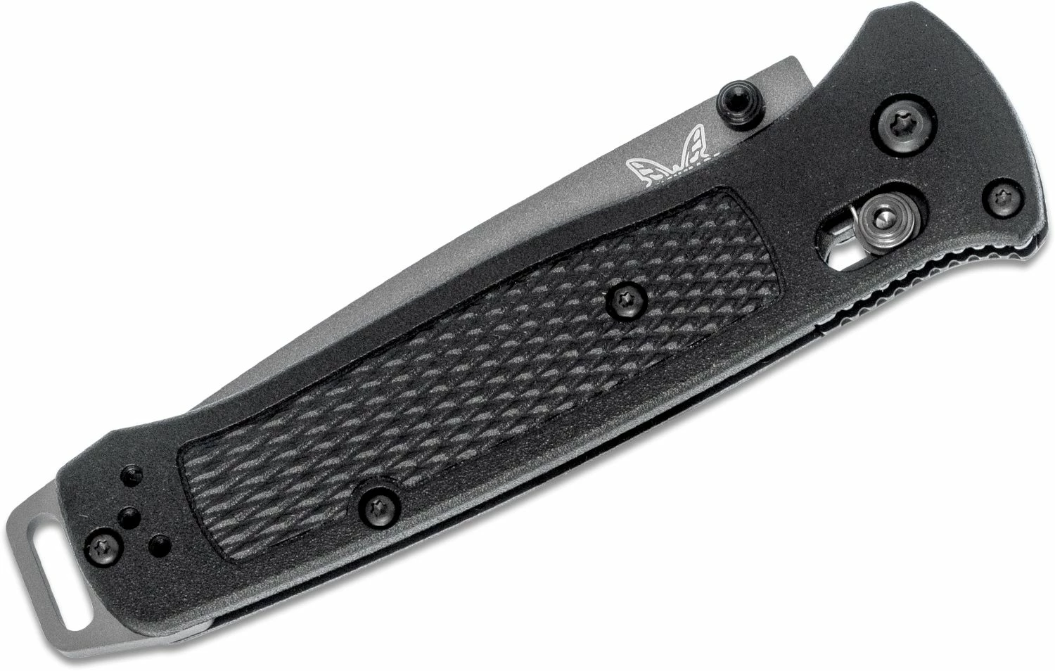 Benchmade 537GY Bailout AXIS Folding Knife 3.38″ CPM-3V Gray Cerakote Plain Tanto Blade, Black Grivory Handles 4 Benchmade 537GY Bailout AXIS Folding Knife 3.38″ CPM-3V Gray Cerakote Plain Tanto Blade, Black Grivory Handles - Image 2