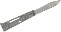 BRS Bladerunners Systems Alpha Beast Infinity Balisong Butterfly 4.5″ S35VN Alt Blade, Contoured Titanium Handles – Alpha Beast Infinity Alt -SANFORD CUSTOM KNIVES Sales BRSABINFINITYALTna 1 1 scaled 1