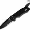 Benchmade Auto-Triage Automatic Knife Black (3.35″ Black Serr) 9160SBK -SANFORD CUSTOM KNIVES Sales Benchmade auto triage 9160sbk thumb