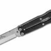 Emerson Hand-Ground Bali-Longhorse Butterfly Knife 4″ Stonewashed Drop Point Blade, Black G10 Handles – Balisong -SANFORD CUSTOM KNIVES Sales EMCUSTOMBALIHGn