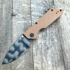 Strider SMF DGG Tanto Black Cerkote Brown G10 (3.9″)
