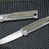 Reate EXO Exoskeleton Design Black Micarta Drop Point -SANFORD CUSTOM KNIVES Sales IMG 7196 500x 1
