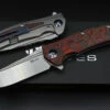 Reate Knives Horizon D Lava Flow Fat Carbon & Chad Nichols MokuTi Exclusive W/ Silver Hardware -SANFORD CUSTOM KNIVES Sales IMG 7246 1024x