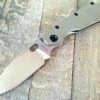 Strider SMF Green G-10 Flat Ground (3.9″ Stonewash) S30V -SANFORD CUSTOM KNIVES Sales IMG 7418