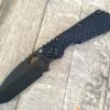 Strider SMF DGG Tanto Cerkote Black G10 (3.9″) -SANFORD CUSTOM KNIVES Sales IMG 7971
