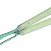 JK Designs Custom Orca Trainer Butterfly Knife 4.375″ Green Titanium Blade, Integral Jade G10 Handles – Bushing Pivot