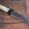 Rick Hinderer Knives “KaBar”-O1 Tool Steel-Parkarized-OD Green Micarta