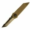 Paragon Dredd Lock Flat Dark Earth Gravity Knife Black Tanto Top Serrated -SANFORD CUSTOM KNIVES Sales Paragon Dredd Lock Flat Dark Earth Gravity Knife Black Tanto Top Serrated.270