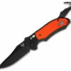 Benchmade 9170BK-ORG Triage Knife Orange Axis Automatic (3.58″ Black) -SANFORD CUSTOM KNIVES Sales benchmade 9170bk org auto triage thumb