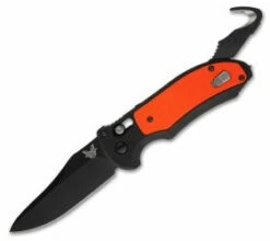 Benchmade 9170BK-ORG Triage Knife Orange Axis Automatic (3.58″ Black)